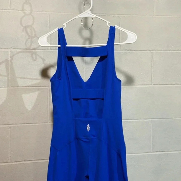 Free People Movement Never Better One-Piece Jumpsuit S in Electric Cobalt NWOT - Picture 6 of 11